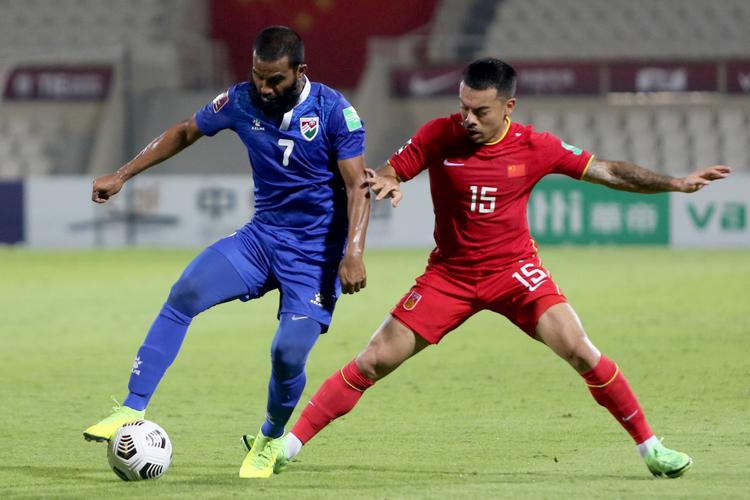 马尔代夫vs中国足球